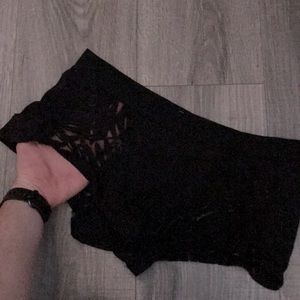 Sheer palm burnout trunks